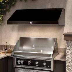 Hestan Pro Canopy 48-Inch 1200 CFM Outdoor Vent Hood With LED Lights - Grove 11 Hestan Pro Canopy 48-Inch 1200 CFM Outdoor Vent Hood With LED Lights - Grove -BBQ Haven Shop 48 Grill and Hood 6