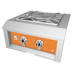 Hestan 70,000 BTU Built-In Natural Gas High Performance Power Burner With Wok Ring & Stainless Steel Lid - Citra