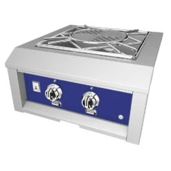 Hestan 70,000 BTU Built-In Natural Gas High Performance Power Burner With Wok Ring & Stainless Steel Lid - Prince