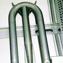 American Outdoor Grill Replacement Stainless Steel Main Burner -BBQ Haven Shop AOG Burner Closeup