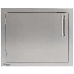 Alfresco Grills 23-Inch Stainless Steel Left-Hinged Vertical Single Access Door