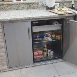 Alfresco Grills 42 X 33-Inch Stainless Steel Enclosed Water Resistant Dry Storage Pantry 9 Alfresco Grills 42 X 33-Inch Stainless Steel Enclosed Water Resistant Dry Storage Pantry -BBQ Haven Shop Alfresco Grills 42 x 33 Inch Stainless Steel Enclosed Water Resistant Dry Storage Pantry AXEDSP 42H Lifestyle
