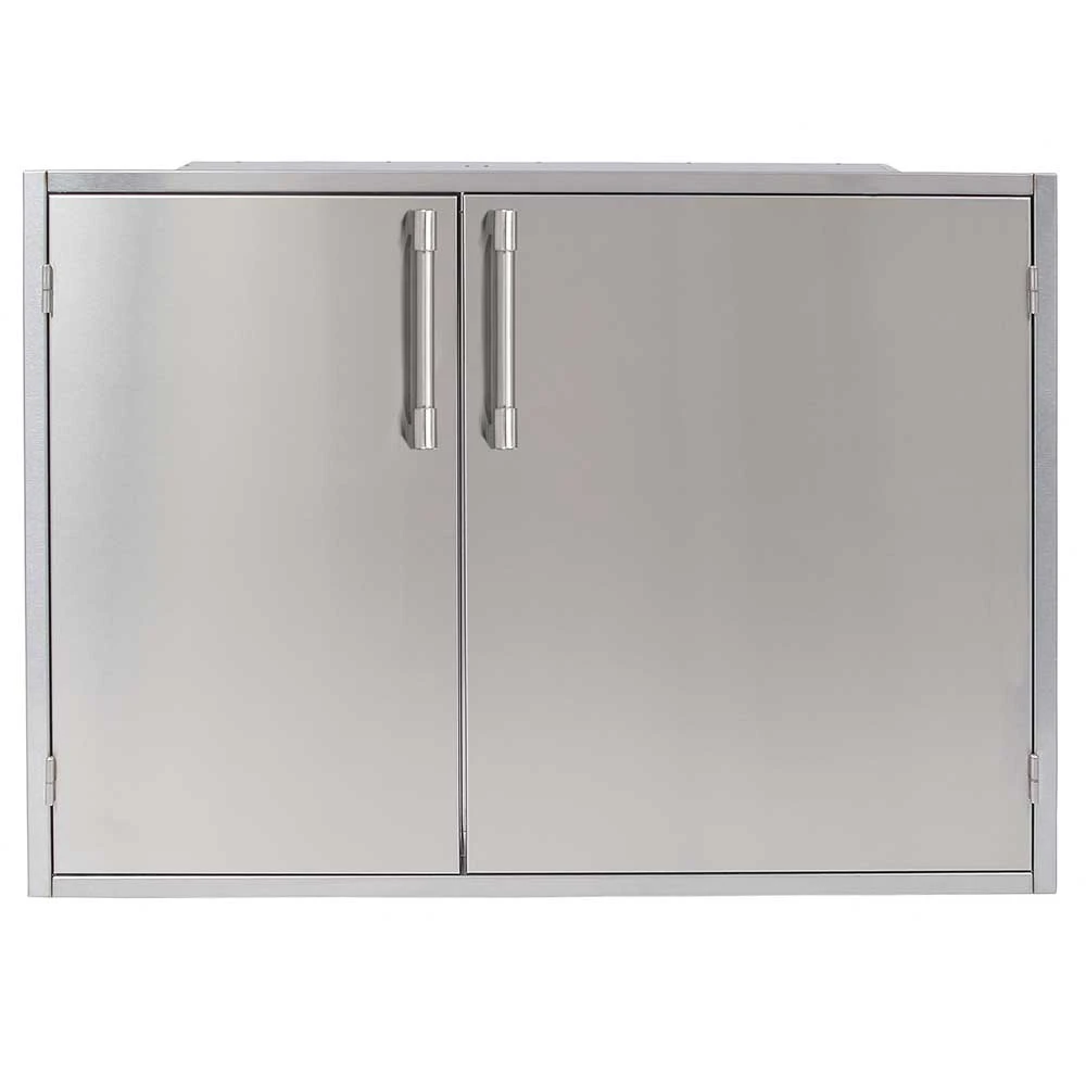 Alfresco Grills 42 X 33-Inch Stainless Steel Enclosed Water Resistant Dry Storage Pantry 1 Alfresco Grills 42 X 33-Inch Stainless Steel Enclosed Water Resistant Dry Storage Pantry