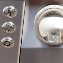 Alfresco Grills ALXE 56-Inch 4-Burner Built-In Natural Gas Grill With Sear Zone And Rear Infrared Burner -BBQ Haven Shop Alfresco Grills Buttons BBQGrills com