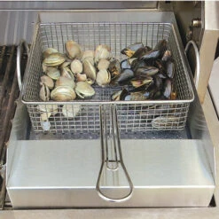 Alfresco Grills Steamer And Fryer For Gas Grills -BBQ Haven Shop Alfresco Steamer with Clams