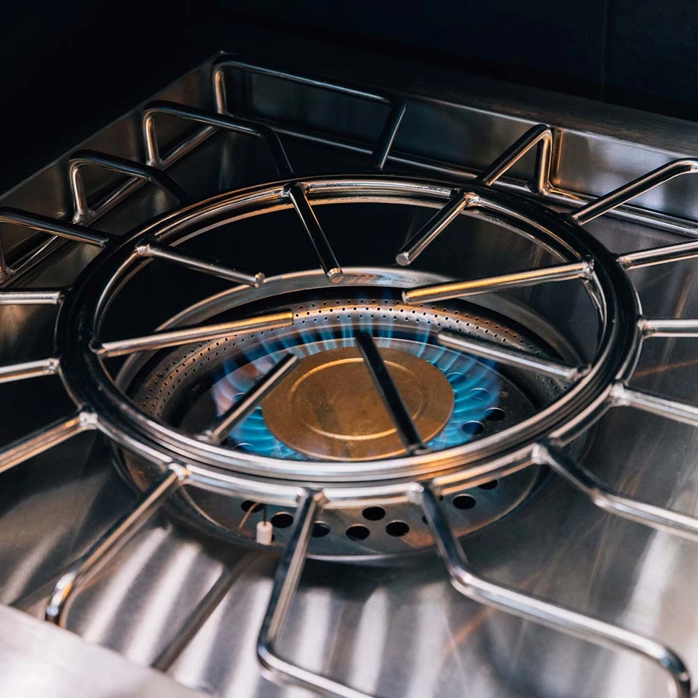American Made Grills Estate 60,000 BTU Built-In Natural Gas Power Burner With Stainless Steel Lid 3 American Made Grills Estate 60,000 BTU Built-In Natural Gas Power Burner With Stainless Steel Lid - Image 3