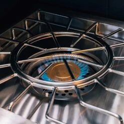 American Made Grills Muscle 60,000 BTU Built-In Natural Gas Power Burner With Stainless Steel Lid -BBQ Haven Shop American Made Grills 60 000 BTU Built In Gas Power Burner with Stainless Steel Lid InnerBurner
