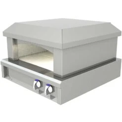 Artisan 30-Inch Countertop Propane Gas Outdoor Pizza Oven 7 Artisan 30-Inch Countertop Propane Gas Outdoor Pizza Oven -BBQ Haven Shop Artisan 30 Inch Countertop Natural Gas Outdoor Pizza Oven ARTP PZA Side Open