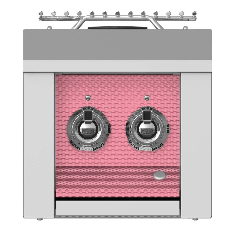 Aspire By Hestan 30,000 BTU Built-In Natural Gas Double Side Burner With Stainless Steel Lid - Reef 1 Aspire By Hestan 30,000 BTU Built-In Natural Gas Double Side Burner With Stainless Steel Lid - Reef