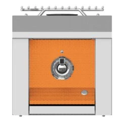 Aspire By Hestan 20,000 BTU Built-In Propane Gas Single Side Burner With Stainless Steel Lid - Citra