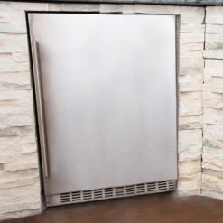Azure 24-Inch 5.6 Cu. Ft. Outdoor Rated Compact Refrigerator - Stainless Steel - 2.0 Version 13 Azure 24-Inch 5.6 Cu. Ft. Outdoor Rated Compact Refrigerator - Stainless Steel - 2.0 Version -BBQ Haven Shop Azure 24 Inch 5 6 Cu Ft Outdoor Rated Compact Refrigerator Stainless Steel 2 0 Version A224R S Lifestyle 2