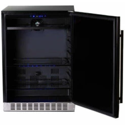 Azure 24-Inch 5.6 Cu. Ft. Outdoor Rated Compact Refrigerator - Stainless Steel - 2.0 Version 15 Azure 24-Inch 5.6 Cu. Ft. Outdoor Rated Compact Refrigerator - Stainless Steel - 2.0 Version -BBQ Haven Shop Azure 24 Inch 5 6 Cu Ft Outdoor Rated Compact Refrigerator Stainless Steel 2 0 Version A224R S Open