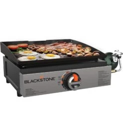 Blackstone Griddle Original 17-Inch 1-Burner Tabletop Propane Gas Commercial Style Flat Top Griddle 8 Blackstone Griddle Original 17-Inch 1-Burner Tabletop Propane Gas Commercial Style Flat Top Griddle -BBQ Haven Shop Blackstone Griddle Original 17 Inch 1 Burner Tabletop Propane Gas Commercial Style Flat Top Griddle 1971 Food
