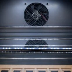 Blaze 24-Inch 5.5 Cu. Ft. Outdoor Rated Beverage Cooler With Glass Door -BBQ Haven Shop Blaze 24 Inch 5 5 Cu Ft Outdoor Rated Beverage Cooler with Glass Door Fan