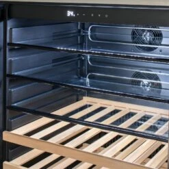 Blaze 24-Inch 5.5 Cu. Ft. Outdoor Rated Beverage Cooler With Glass Door -BBQ Haven Shop Blaze 24 Inch 5 5 Cu Ft Outdoor Rated Beverage Cooler with Glass Door OpenDetail