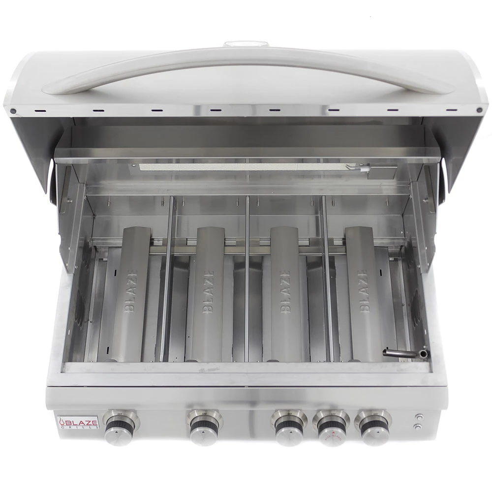 Blaze Grills LTE 32-Inch 4-Burner Built-In Natural Gas Grill With Rear Infrared Burner & Grill Lights 8 Blaze Grills LTE 32-Inch 4-Burner Built-In Natural Gas Grill With Rear Infrared Burner & Grill Lights - Image 8