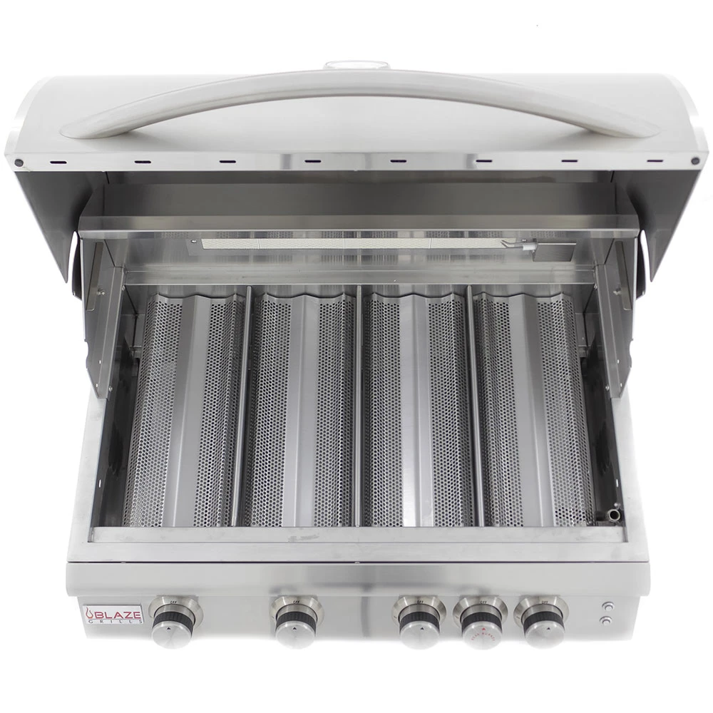Blaze Grills LTE 32-Inch 4-Burner Built-In Natural Gas Grill With Rear Infrared Burner & Grill Lights 9 Blaze Grills LTE 32-Inch 4-Burner Built-In Natural Gas Grill With Rear Infrared Burner & Grill Lights - Image 9