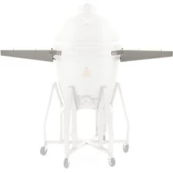 Blaze Stainless Steel Side Shelves Kit With Tool Hooks For 20-Inch Kamado Smoker