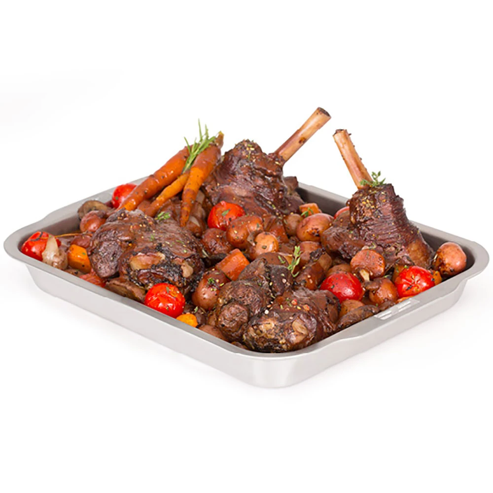 Broil King 13-Inch X 10-Inch Stainless Steel Roasting And Drip Pan Grease Tray Liner 3 Broil King 13-Inch X 10-Inch Stainless Steel Roasting And Drip Pan Grease Tray Liner - Image 3