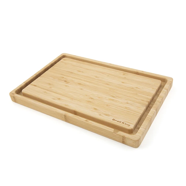 Broil King Baron 15-Inch By 10-Inch Bamboo Cutting And Serving Board 2 Broil King Baron 15-Inch By 10-Inch Bamboo Cutting And Serving Board - Image 2