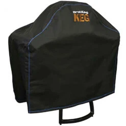 Broil King 41-Inch Premium Grill Cover For Freestanding Grills - Fits Broil King Keg 5000 Steel Charcoal Kamado Grill