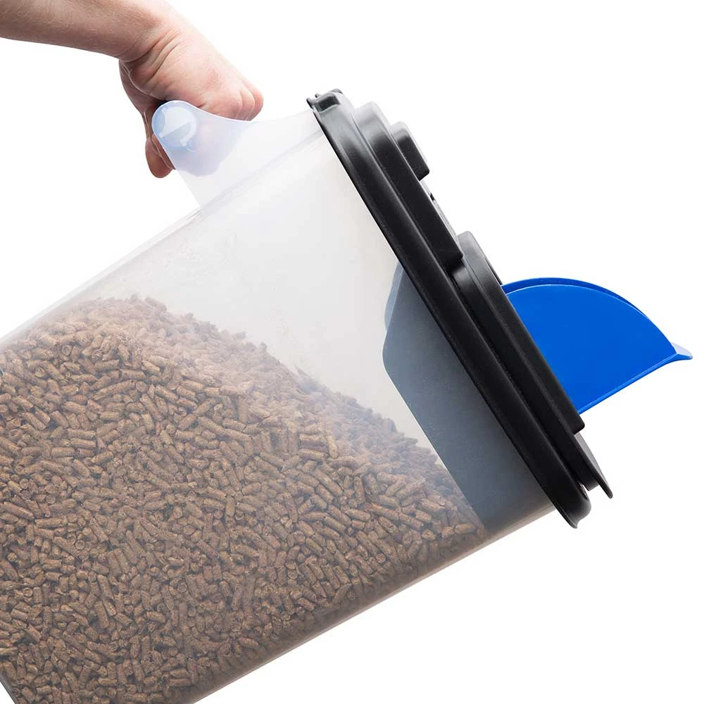 Broil King Plastic 20 Lb. BBQ Pellet And Charcoal Storage Bin With Retractable Spout 4 Broil King Plastic 20 Lb. BBQ Pellet And Charcoal Storage Bin With Retractable Spout - Image 4