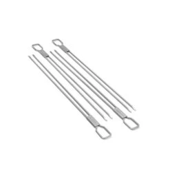 Broil King Stainless Steel Dual Prong Skewers - Set Of 4