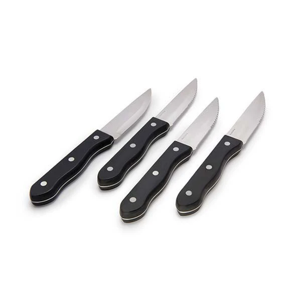 Broil King Stainless Steel Steak Knife Set - Set Of 4 Knives 1 Broil King Stainless Steel Steak Knife Set - Set Of 4 Knives