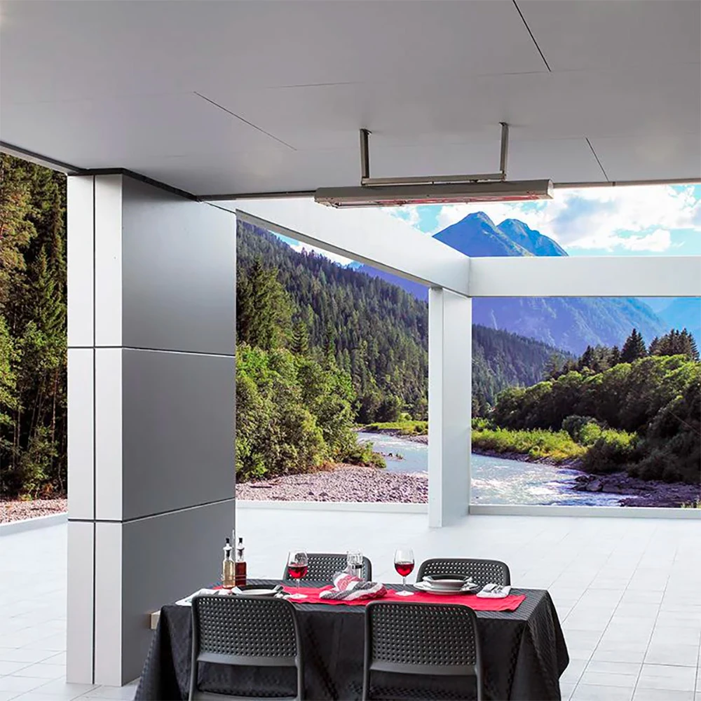 Bromic Heating Cobalt Smart-Heat 56-Inch 6000W Dual Element 240V Electric Infrared Heater - Stainless Steel 5 Bromic Heating Cobalt Smart-Heat 56-Inch 6000W Dual Element 240V Electric Infrared Heater - Stainless Steel - Image 5