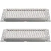 Bull BBQ 12-Inch X 4-Inch Stainless Steel Island Vent Panel Package - Set Of 2 - Frames And Vents Included