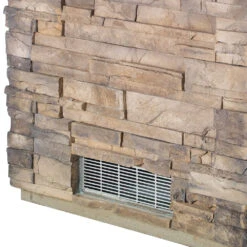 Bull BBQ 12-Inch X 4-Inch Stainless Steel Island Vent Panel Package - Set Of 2 - Frames And Vents Included -BBQ Haven Shop Bull BBQ 12 Inch x 4 Inch Stainless Steel Island Vent Panel Vented Frame Not Included