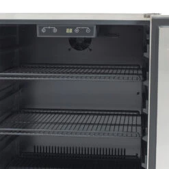 Bull BBQ 24-Inch 5.0 Cu. Ft. Capacity Stainless Steel Outdoor Rated Compact Refrigerator With Locking Door -BBQ Haven Shop Bull BBQ 24 Inch 5 0 Cu Ft Capacity Stainless Steel Outdoor Rated Compact Refrigerator with Locking Door 12100 Detail