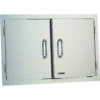 Bull BBQ 25-Inch Stainless Steel Double Access Door With Paper Towel Holder