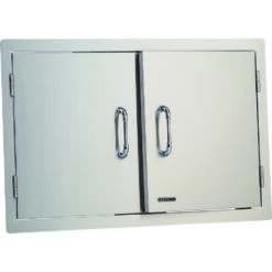 Bull BBQ 25-Inch Stainless Steel Double Access Door With Paper Towel Holder
