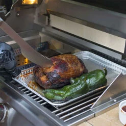 Bull BBQ 21-Inch X 15-Inch Drip Pan Grease Tray Liners - Fits Bull BBQ 30-Inch 4-Burner Gas Grills - Box Of 12 -BBQ Haven Shop Bull BBQ 30 Inch Grease Tray Liners Box of 12 Fits Bull BBQ Angus Lonestar Select Outlaw and Bison Charcoal Food Lifestyle 2