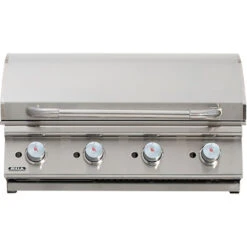 BBQ Haven Shop -BBQ Haven Shop Bull BBQ 30 inch Stainless Steel Propane Gas Commercial Style Griddle Head 92008 Front View