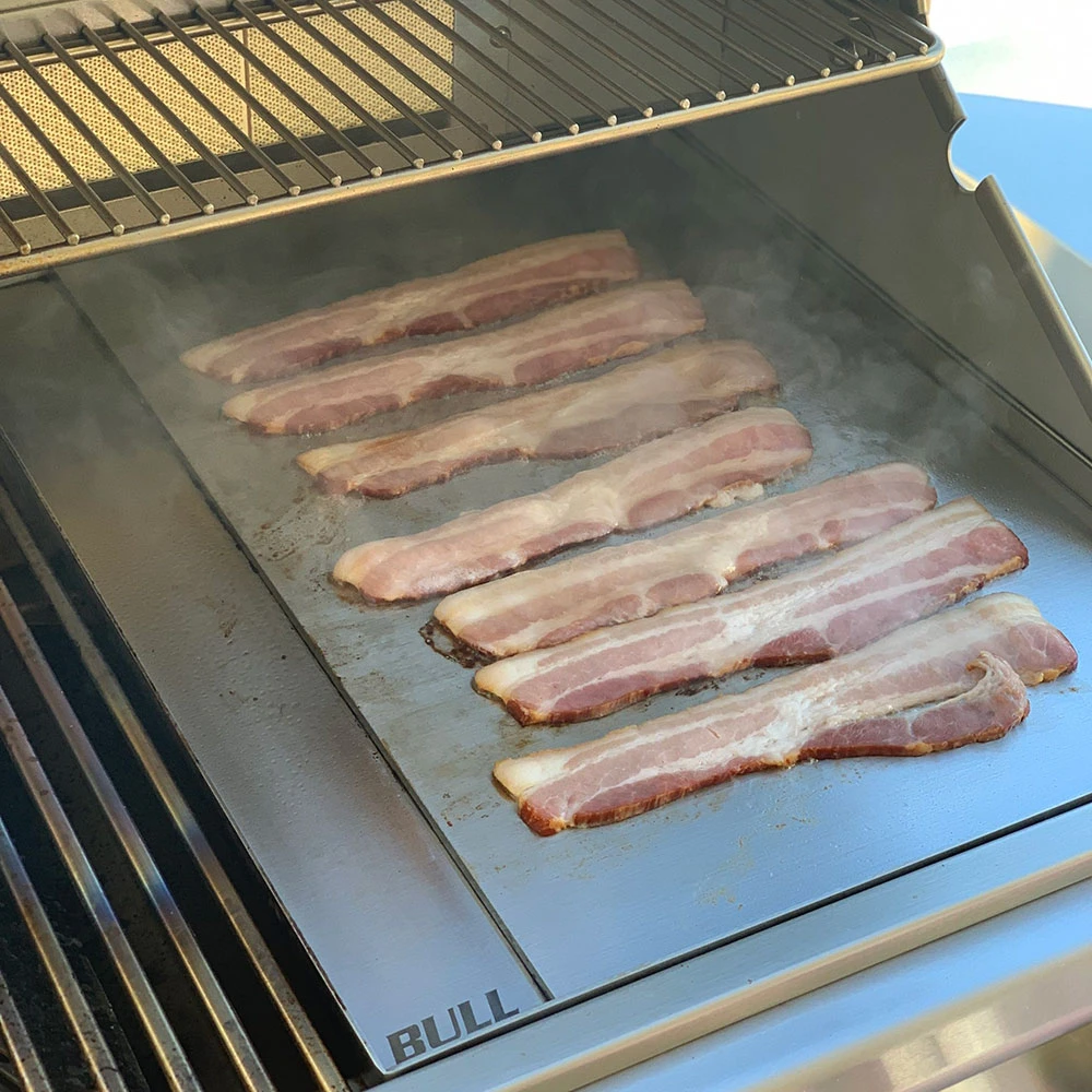 Bull BBQ Slide-In Removable Stainless Steel Griddle Plate - Fits All Bull BBQ Grills - Replaces Two Cooking Grates 5 Bull BBQ Slide-In Removable Stainless Steel Griddle Plate - Fits All Bull BBQ Grills - Replaces Two Cooking Grates - Image 5