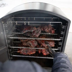 Camp Chef 15-Inch XXL Wi-Fi & Bluetooth Controlled Pellet BBQ Smoker -BBQ Haven Shop Camp Chef 15 Inch XXL Wi Fi Controlled Pellet Smoker PGVXXL Lifestyle