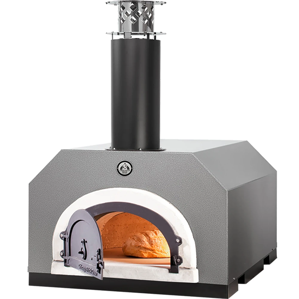 Chicago Brick Oven CBO-500 Countertop Wood-Fired Residential Outdoor Pizza Oven - Silver 1 Chicago Brick Oven CBO-500 Countertop Wood-Fired Residential Outdoor Pizza Oven - Silver