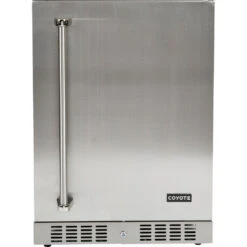 Coyote 24-Inch 5.5 Cu. Ft. Right Hinge Outdoor Rated Compact Refrigerator