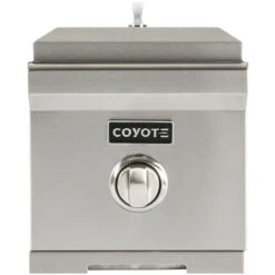 Coyote 15,000 BTU Built-In Natural Gas Single Side Burner With Removable Lid