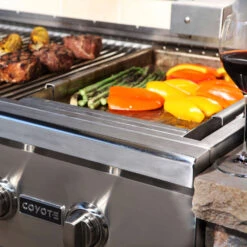 Coyote Drop-In Stainless Steel Griddle Plate -BBQ Haven Shop Coyote Drop In Stainless Steel Griddle Plate C1GRDL Lifestyle