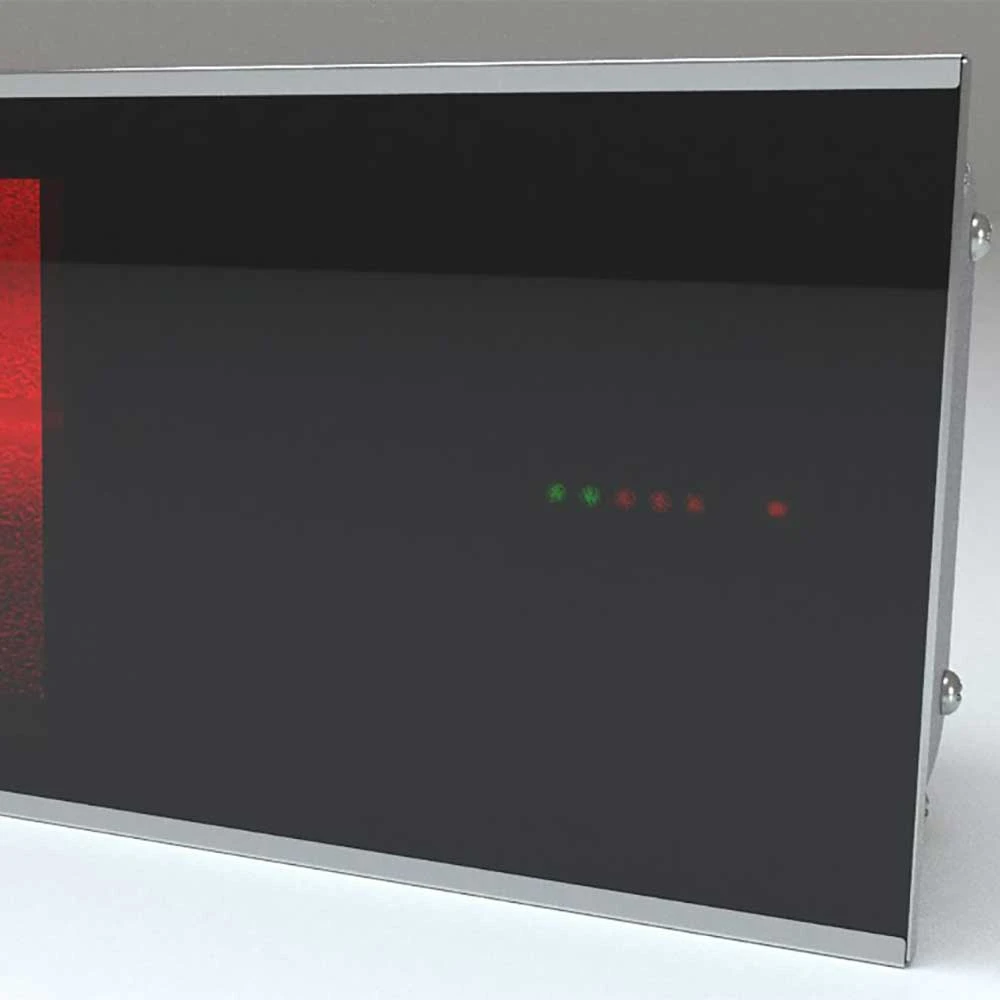 Dimplex Heat-IR Series Indoor/Outdoor 35-Inch 1800W Single Element Electric Infrared Wall-Mounted Patio Heater - 240V - Stainless Steel 9 Dimplex Heat-IR Series Indoor/Outdoor 35-Inch 1800W Single Element Electric Infrared Wall-Mounted Patio Heater - 240V - Stainless Steel - Image 9