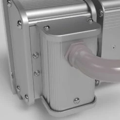 Dimplex Heat-IR Series Indoor/Outdoor 35-Inch 1800W Single Element Electric Infrared Wall-Mounted Patio Heater - 240V - Stainless Steel 19 Dimplex Heat-IR Series Indoor/Outdoor 35-Inch 1800W Single Element Electric Infrared Wall-Mounted Patio Heater - 240V - Stainless Steel -BBQ Haven Shop Dimplex Indoor Outdoor 1800W Single Element Electric Infrared Patio Heater 240V DIR18A10GR Rear Detail