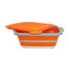 Drip EZ BBQ Prep Tub - Junior Size - Orange - 12-Inches By 16-Inches