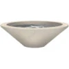 Prism Hardscapes Embarcadero 48-Inch Round 65,000 BTU Natural Gas Fire Pit Bowl - Coastal