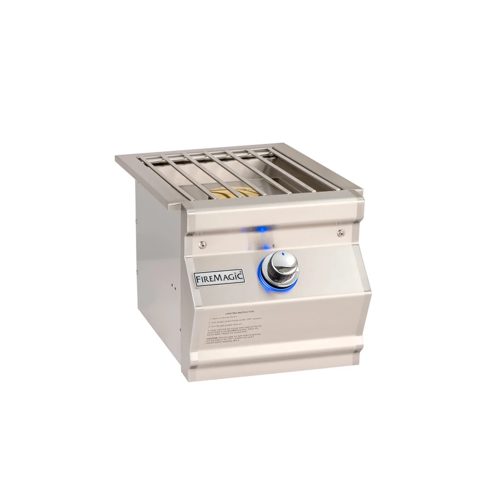 Fire Magic Aurora 15,000 BTU Built-In Propane Gas Single Side Burner 1 Fire Magic Aurora 15,000 BTU Built-In Propane Gas Single Side Burner