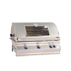 Fire Magic Aurora A790i 36-Inch 3-Burner Built-In Propane Gas Grill With Rear Burner, Infrared Burner And Magic View Window