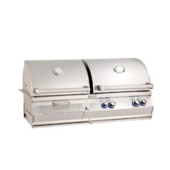 Fire Magic Aurora A830i 48-Inch Built-In Propane Gas & Charcoal Combo Grill With Infrared Burner