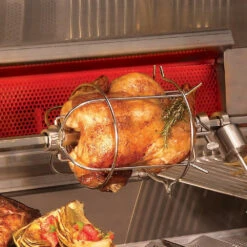 Fire Magic Aurora A660i 30-Inch 3-Burner Built-In Natural Gas Grill With Rear Burner And Magic View Window -BBQ Haven Shop FM Closeup Aurora Backburner 1